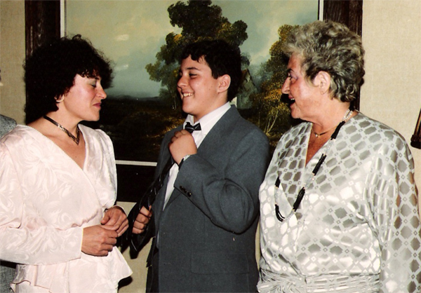 Grandma, Mom & Son