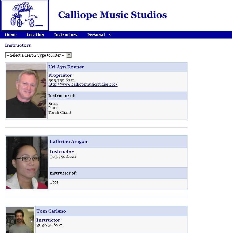 Instructors - All