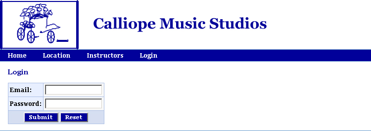 Login Page